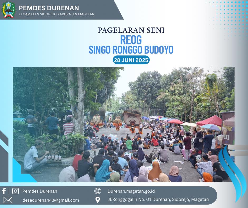 PAGELARAN SENI REOG SINGO RONGGO BUDOYO